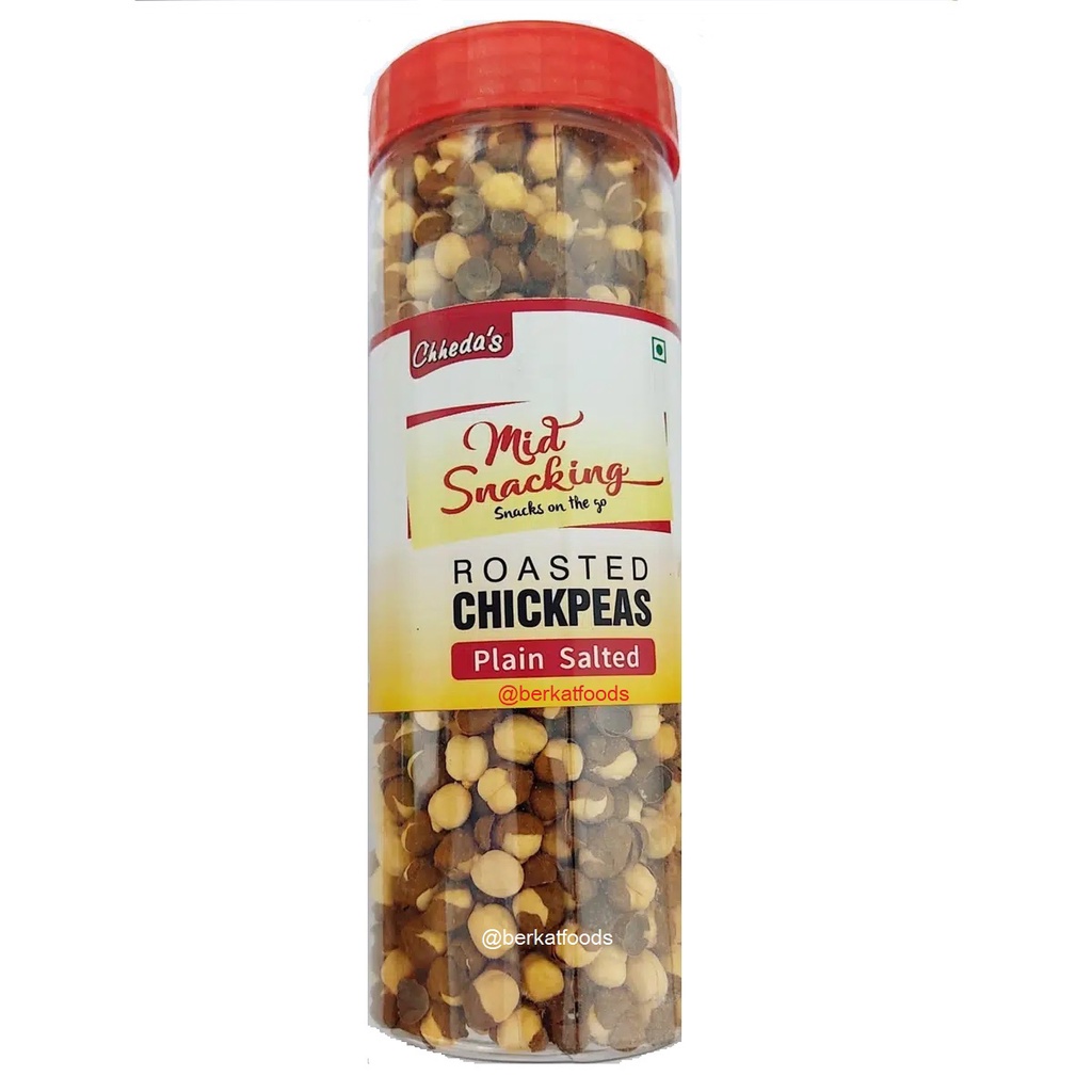 

Roasted Chickpeas Plain Salted Chheda's / Kacang Arab India Panggang