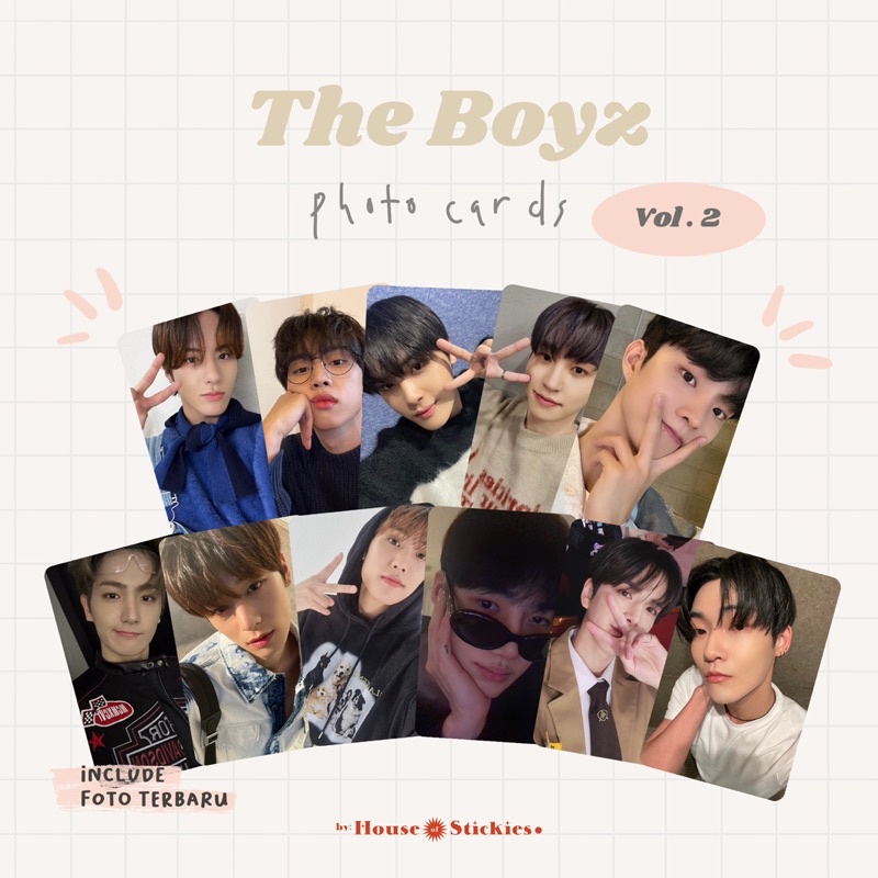 THE BOYZ Unofficial Photocard Vol 2 (Boyfie Selca)