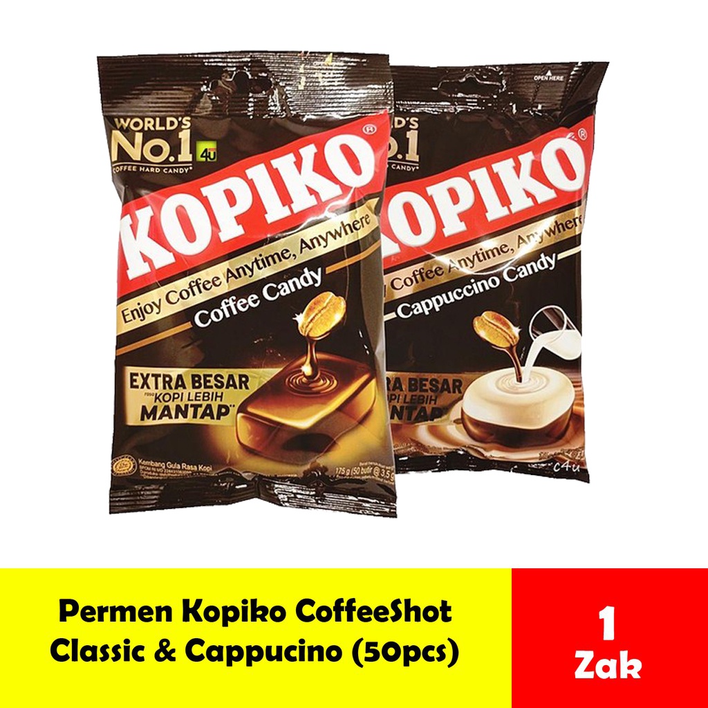 

Permen Kopiko Kopi (Coffee Candy / Cappucino)