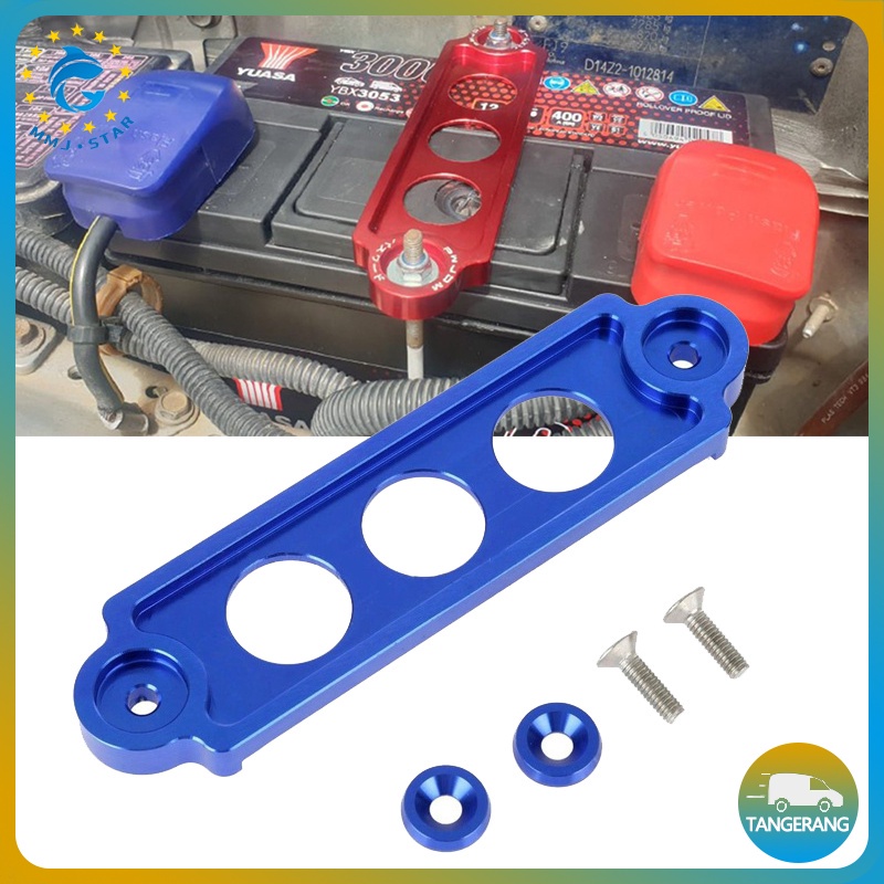 【Bahan Aluminum】Bracket Holder Baterai Mobil/Breket Aki Mobil Universal/Car Battery Bracket