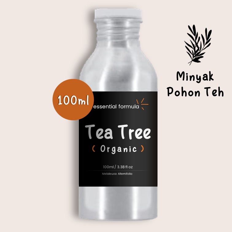 100ml Organic Tea Tree Essential Oil Pohon Teh Murni 100%