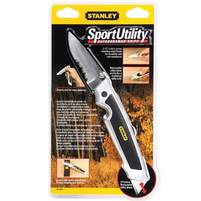 

Pisau Cutter Sport Stanley ( 10-804 ) Sport Utility