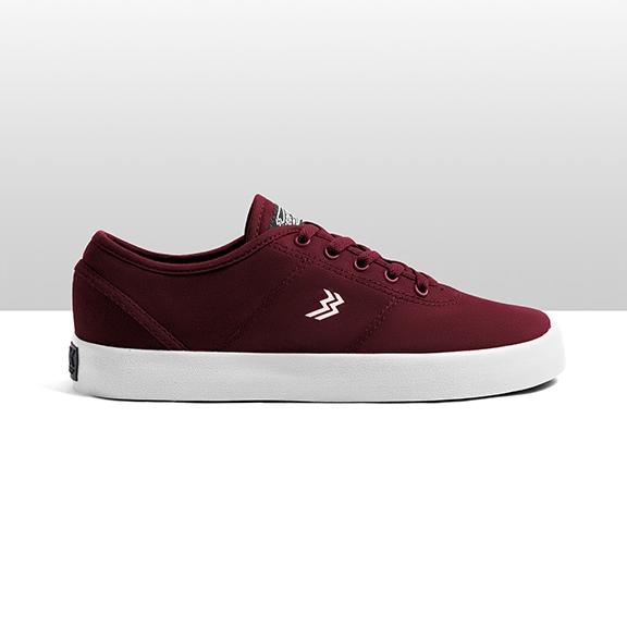 Geoff Max Official - Ethan Maroon White | Sepatu Pria | Sepatu Wanita | Sepatu Unisex