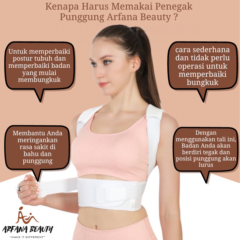 Penegak Penyangga Punggung Badan Korset Tulang Belakang Korektor Postur Corrector Penegak Penarik Punggung Pria Wanita Anti Bungkuk Back Posture Corrector Jingba Korset Penegak Bungkuk Kifosis Lordosis Skoliosis Premium