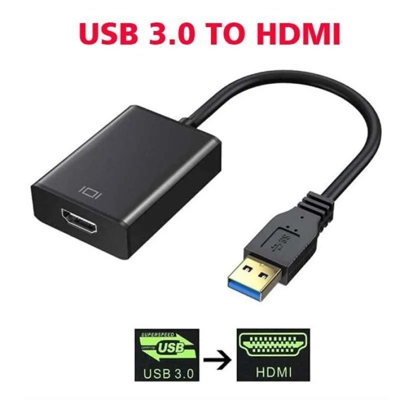 Trend-Kabel USB 3.0 To HDMI Converter Adapter/ USB 3.0 To HDMI-RANDOM