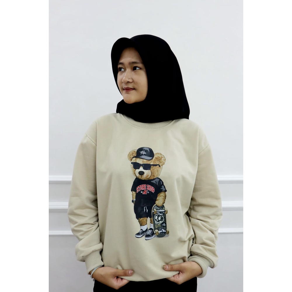 Harry Potter Sweater Crewneck Oversize Pria Wanita