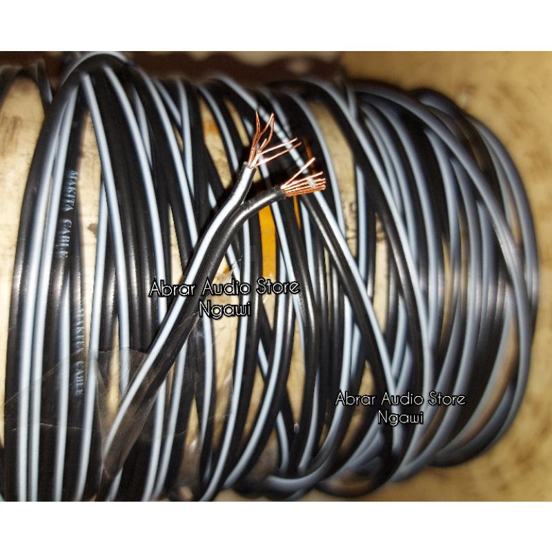 Kabel NYZ Makita 2 x 7(0,31)/ Kabel Walet Makita 2x7(0,31) Tembaga Murni 100Meter