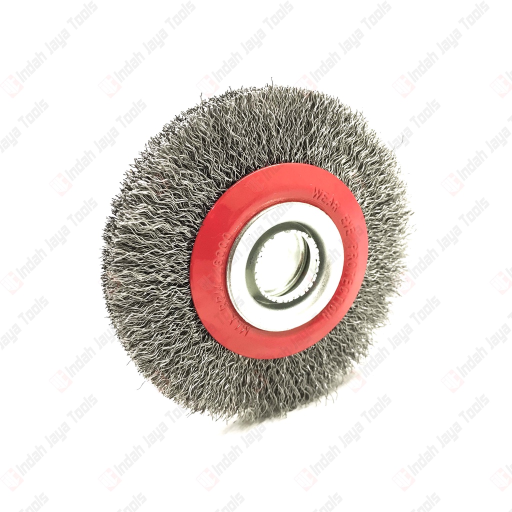 MURAH Sikat Kawat Gerinda Duduk 4&quot; - Wheel Wire Brush