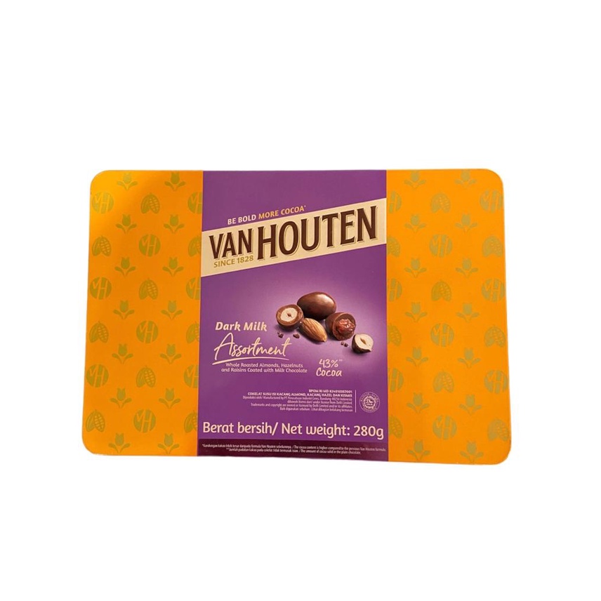 

Van Houten Dark Milk Assortment Chocolate Dragees [280 gr]