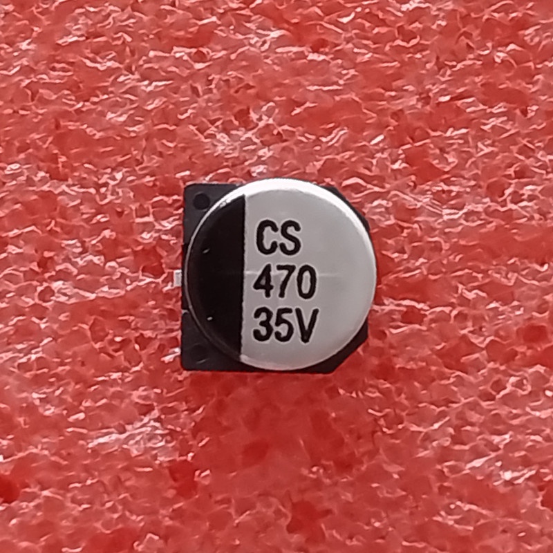 Kapasitor Elco SMD 470uf 35v (10 x 10.5 mm)