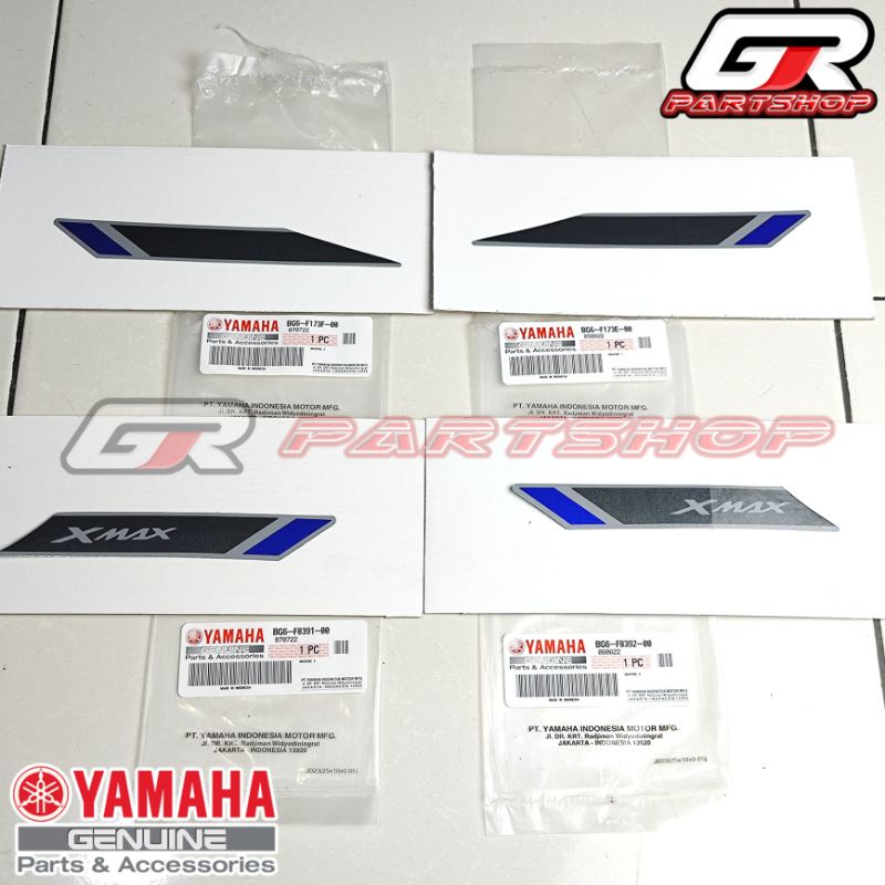 list striping xmax set ori ygp original yamaha