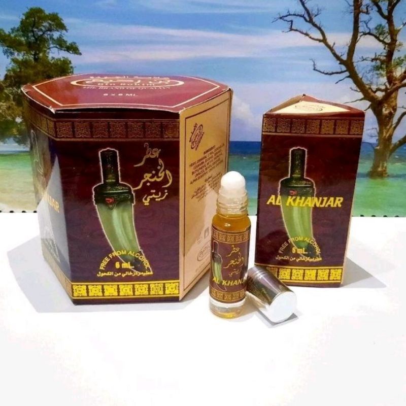 parfum bin rohim AL KHANJAR 6ml per box(6pcs)