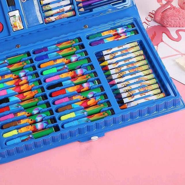 

Terbaru⭐✔️-Stationery set pensil crayon dan cat air lengkap isi 86