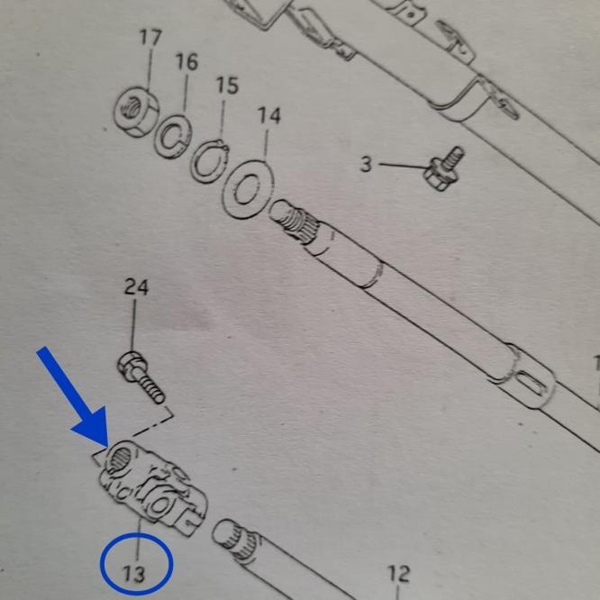 Joint Steer Stir Suzuki Jimny Katana
