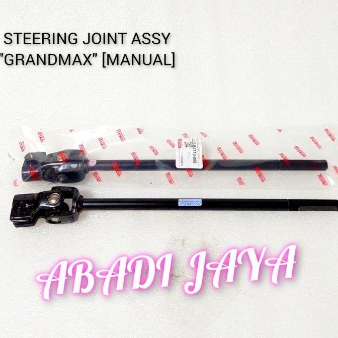 Steering Joint Steer Grand Max Fleksibel Joint Stir Granmax Manual