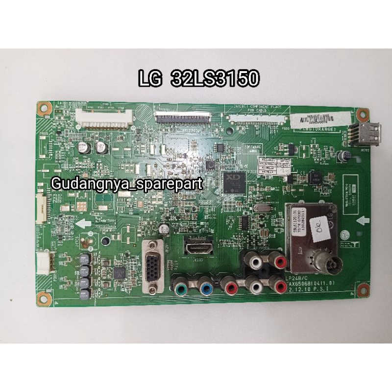 MB TV LG 32LS3150 - MAINBOARD MODUL LG 32LS3150 MESIN TV