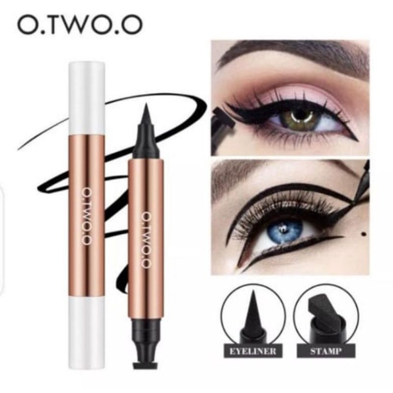 O.TWO.O Miraculous CAT-EYE Stamp Eyeliner Pen