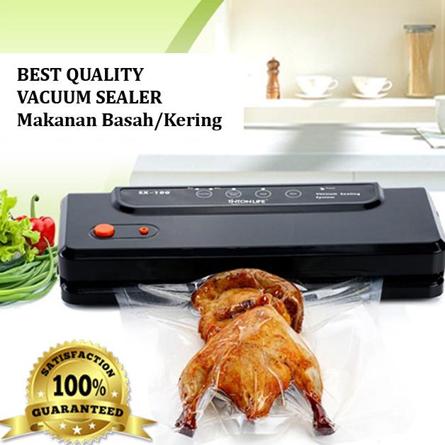 Hight Quality Vacum Sealer Makanan Basah Kering Vakum Vacuum Sealer