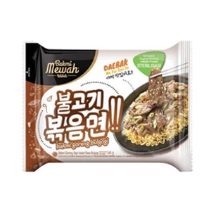 

BAKMI MEWAH BAKMI GORENG INSTANT BULGOGI PCK 144g