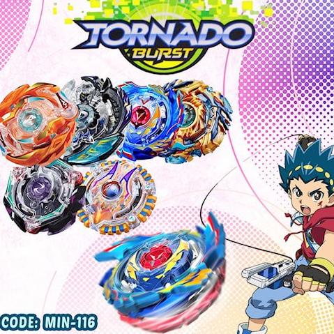 TERMURAH Mainan Gasing Beyblade Tornado Burst Superking Set Launcher Murah