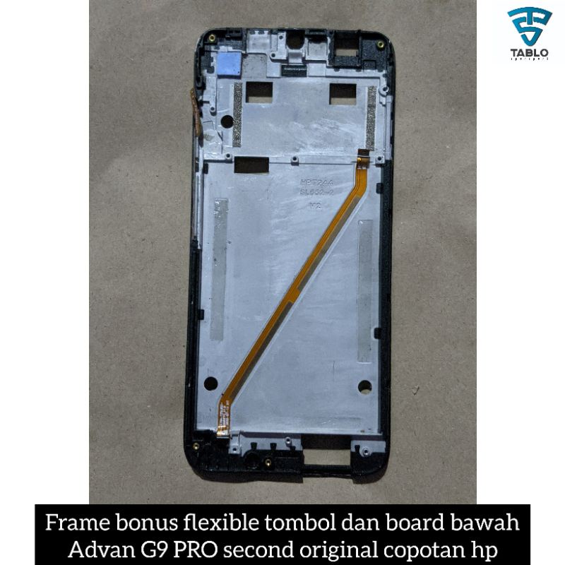 FRAME BONUS FLEXIBLE TOMBOL DAN BOARD BAWAH ADVAN G9 PRO SECOND ORIGINAL COPOTAN HP