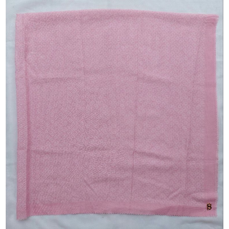 preloved buttonscarves tapis square bubble gum