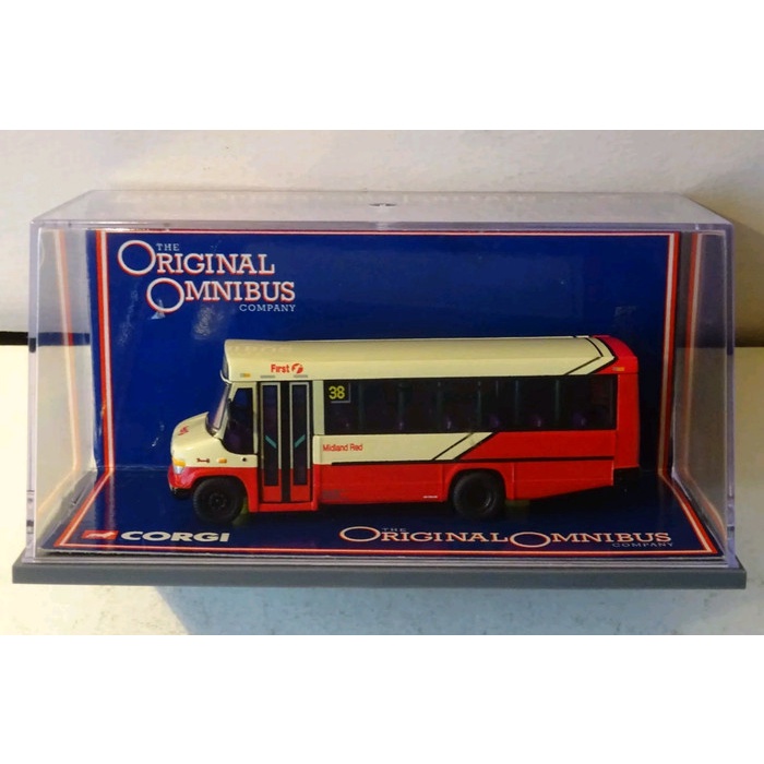 MUST HAVE!! CORGI 1/76 - MERCEDES VARIO PLAXTON BEAVER 2 MINIBUS TERLARIS