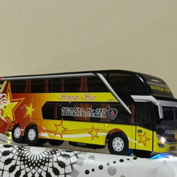 FLASH SALE MINIATUR BUS BIS / MAINAN BUS BIS SEMPATI STAR DD TERBARU