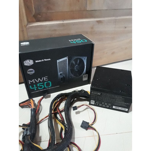 power supply pc komputer COOLER MASTER 450W
