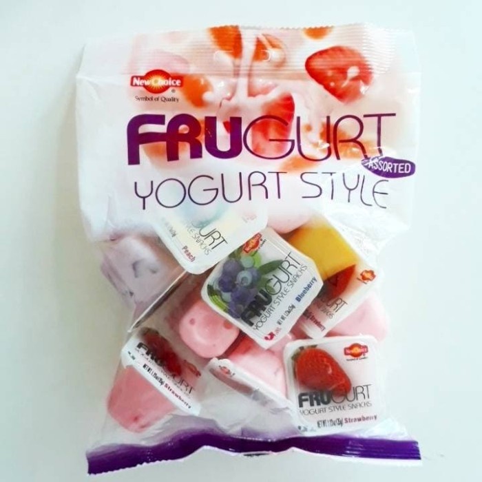 

Best Seller New Choice Frugurt Fruit Yogurt Gels / Agar Jeli Yogurt + Buah Potong