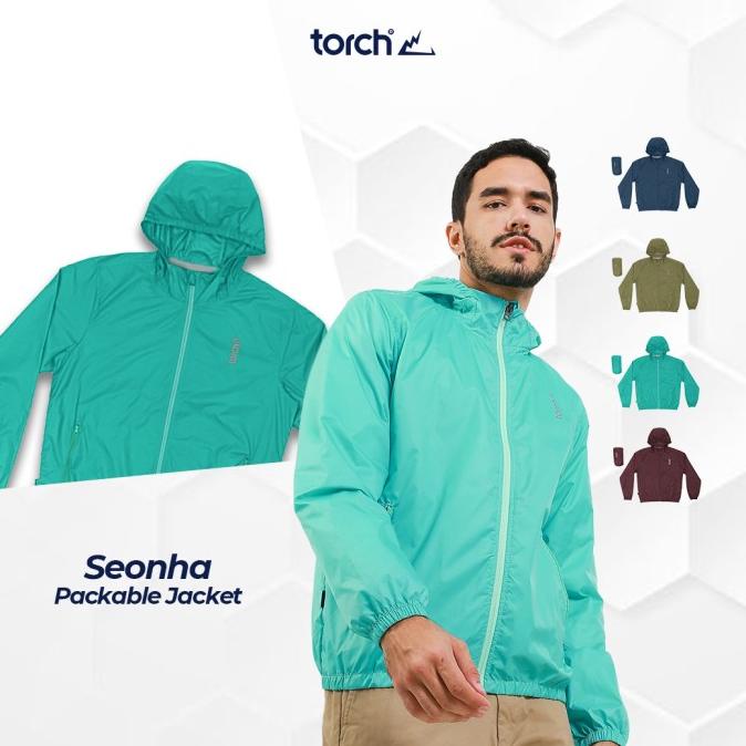 Torch Jaket Lipat - Windproof Windbreaker Packable Jacket Seonha