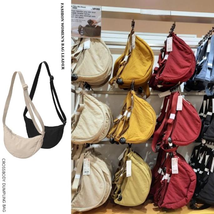 CODReadyTas Bahu Cewek Wanita UNIQLO Mini Kanvas Tas Selempang
