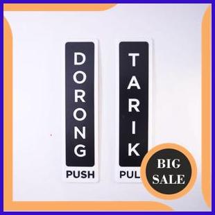

Dorong Tarik | Sign Board Akrilik |Papan Tanda DORONG TARIK tools n parts 29M4R23