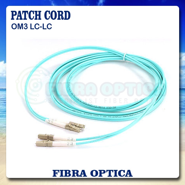 OM3 LC-LC Duplex 10m | Patch Cord OM3 LC-LC Duplex Multimode 10 Meter