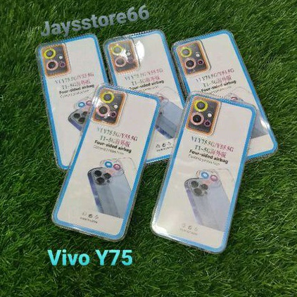 TPU Soft Case Clear  Case Bening For Vivo Y01 Y15A Y15S 2021 Y75 Y55 5G T1 5G Y35 2022 Y53 2017