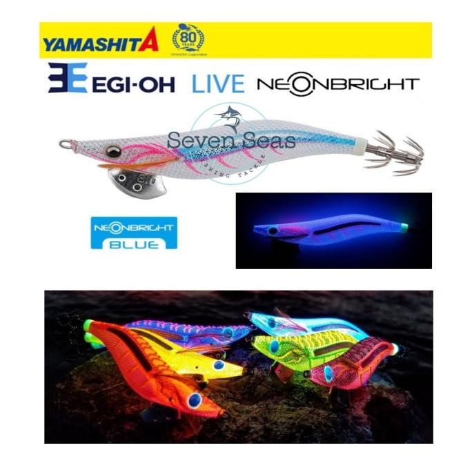 Yamashita Egi-OH Live Neon Bright 2.5 3.0 3.5 Egi Eging Umpan Cumi