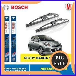 WIPER BLADE MOBIL NISSAN MARCH BOSCH ADVANTAGE 21" - 14" onderdil 29M4R23