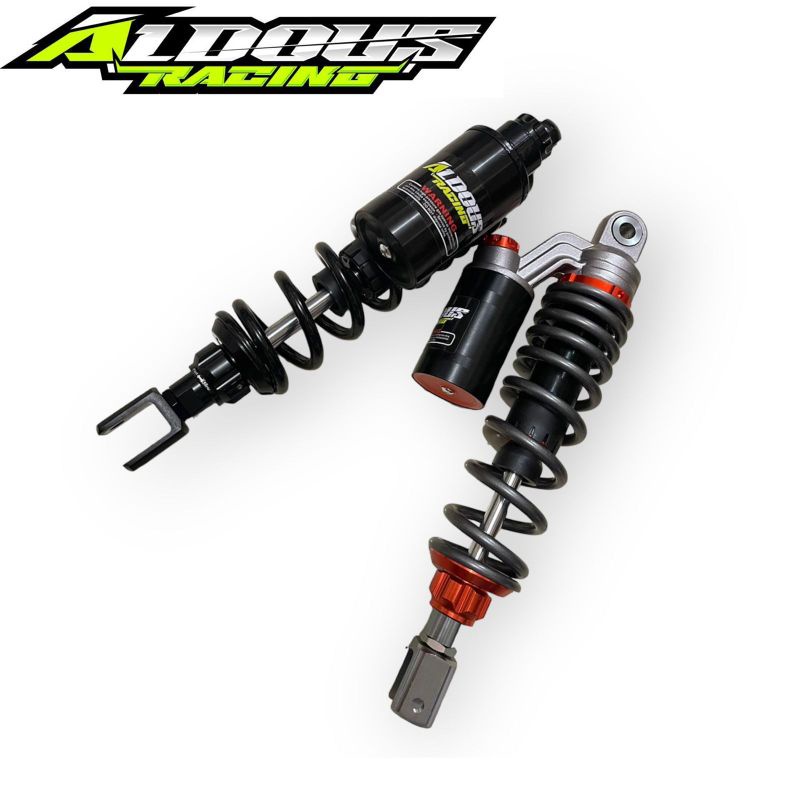 ALDOUS RACING Shockbreaker single tabung atas aldous racing metic 310mm &amp; 330mm vario mio beat soul gt mio j scopy dll