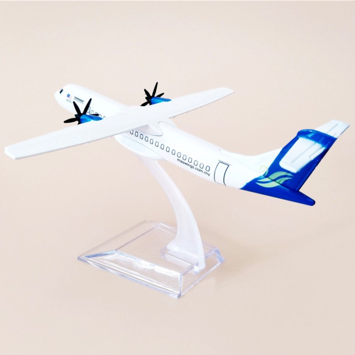 DISKON SPESIAL EO782 MODEL PESAWAT TERBANG MALAYSIA ATR MASKWINGS ATR-72-500 DIECAST TERBARU