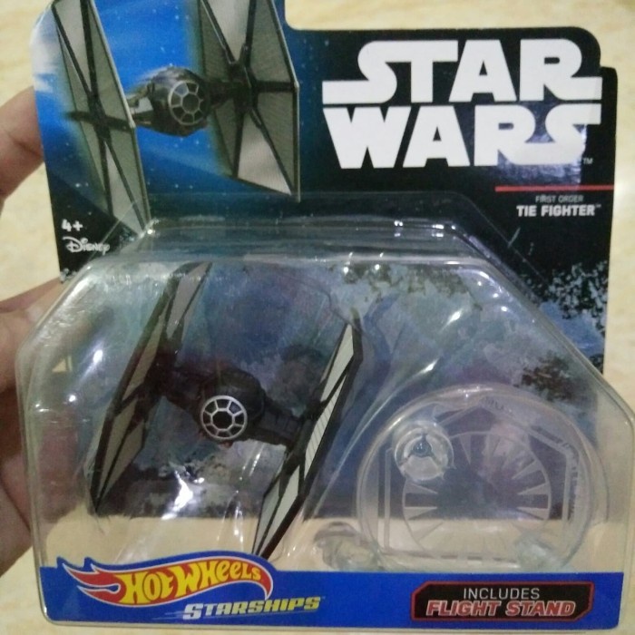 DISKON SPESIAL STAR WARS HOTWHEELS RETRO DIECAST STARSHIPS FIRST ORDER TIE FIGHTER TERMURAH