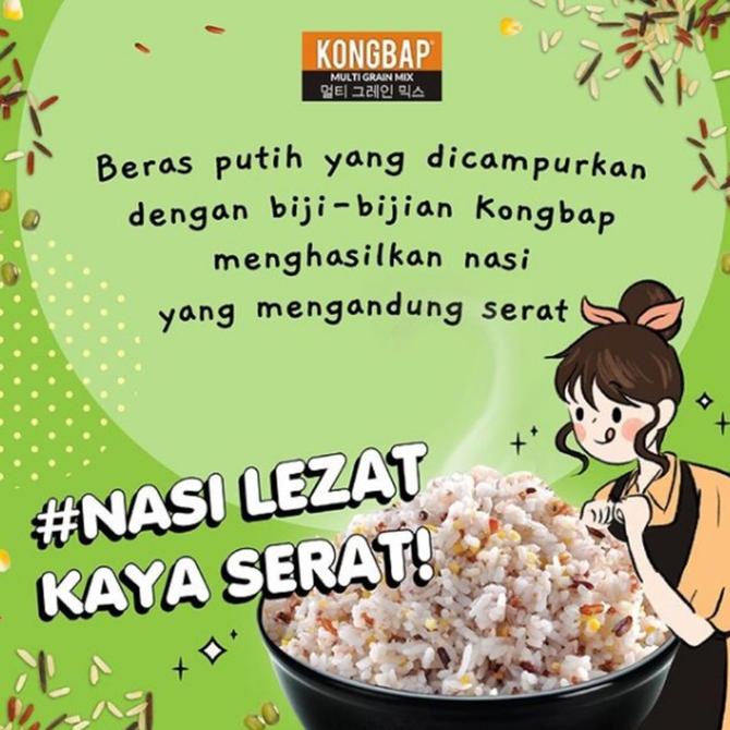 

PRODUK KONGBAP MULTIGRAIN MIX 1KG | 2 VARIAN