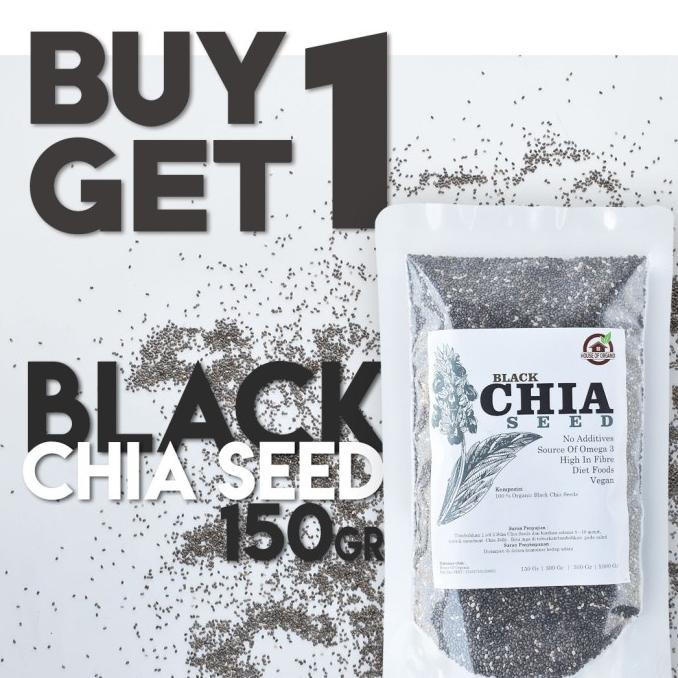 

SALE BUY 1 GET 1 BLACK CHIA SEED 150 GR