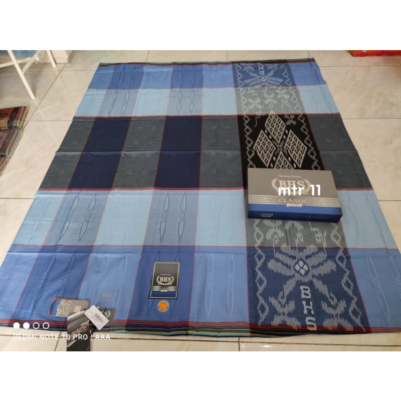 Sarung BHS Classic KWG DOBBY MTR Mix Silver