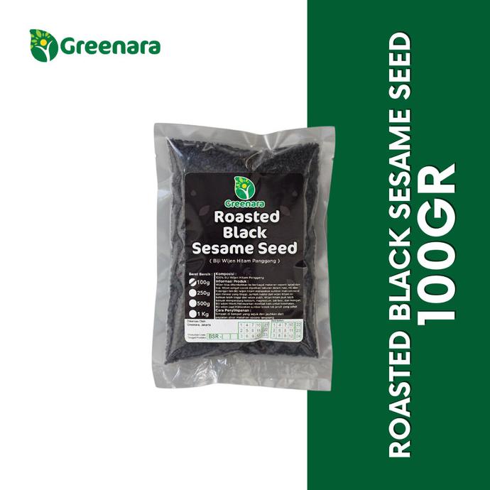 

STOK TERBATAS ROASTED BLACK SESAME SEED 100GR / WIJEN HITAM PANGGANG 100 GRAM