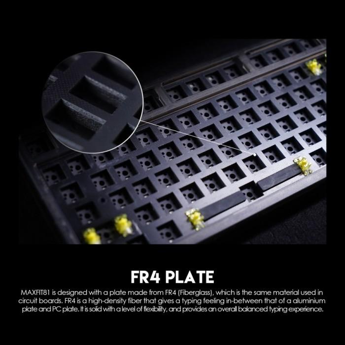 Fantech MAXFIT81 Frost Wireless 75% BAREBONE Mechanical Keyboard
