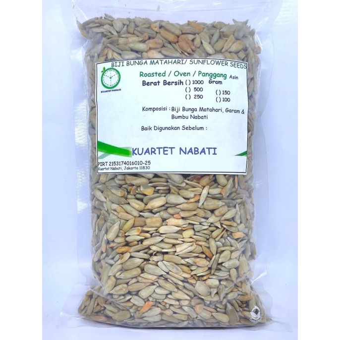 

SALE 500GR ROASTED SUNFLOWER SEED - BIJI BUNGA MATAHARI - ASIN - SALTED