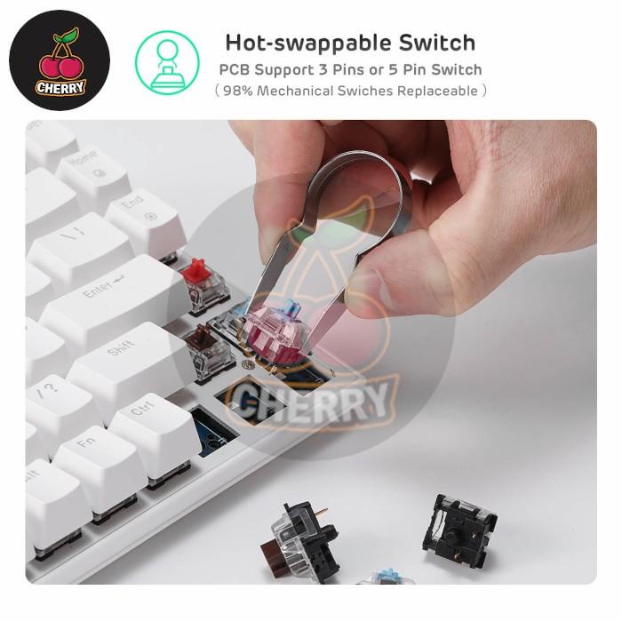 Royal Kludge RK84 RGB Wireless Bluetooth Mechanical Keyboard