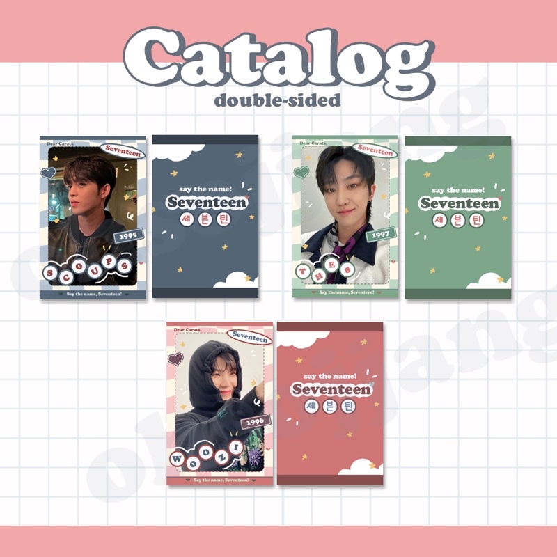 SEVENTEEN KEYRING BOYFIE CUTE CARAT GANTUNGAN KUNCI KEYCHAIN CARATDEUL CARATLAND MERCH BOYFRIEND KPOP 17