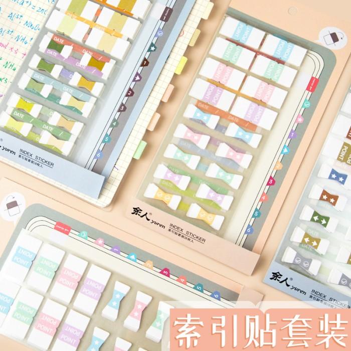 

Sticky Notes Penanda Halaman Chapther Dan Tanggal