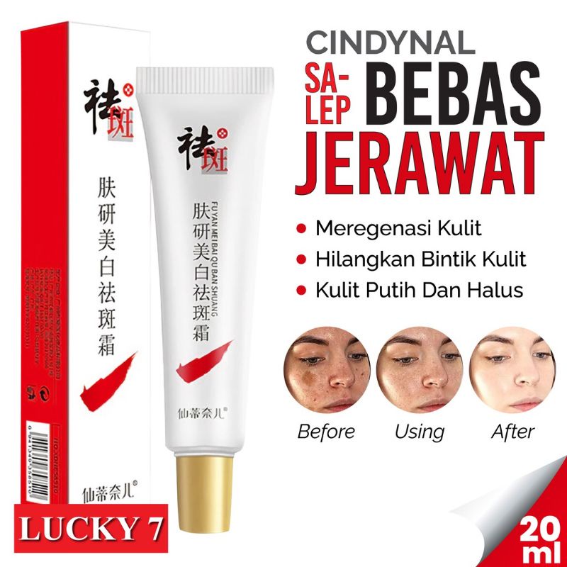 COD Cream Cindynal Penghilang Jerawat Bekas Jerawat Dan Flek Hitam ORIGINAL 100%